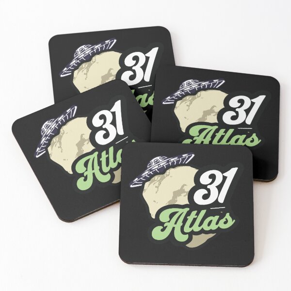 Item preview, Alien UFO riding the 31 atlas asteroid designed and sold by PeffysArt.