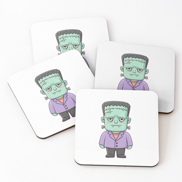 Item preview, Cute Frankenstein Monster - Kawaii Halloween Chibi designed and sold by istoriadesign.