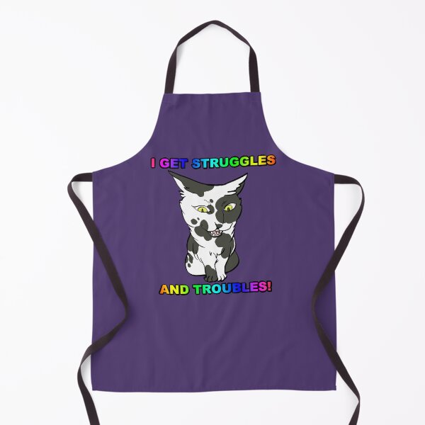 Item preview, Struggles & Troubles - Silly Kitty designed and sold by AstralRavens.