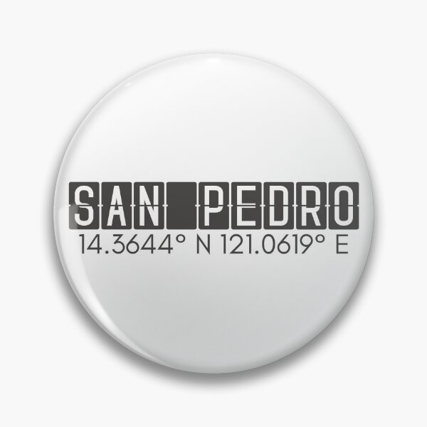 Item preview, San Pedro Laguna Philippines Coordinates Minimalist Design designed and sold by holaitssher.