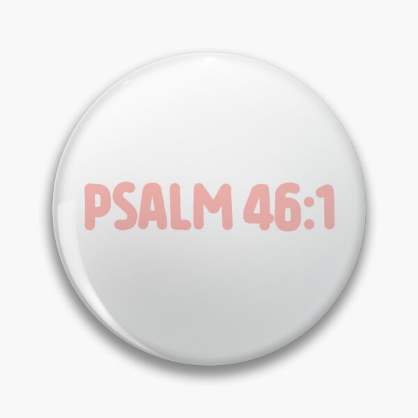 Item preview, Psalm 46:1 light pink designed and sold by LRM_ artz.