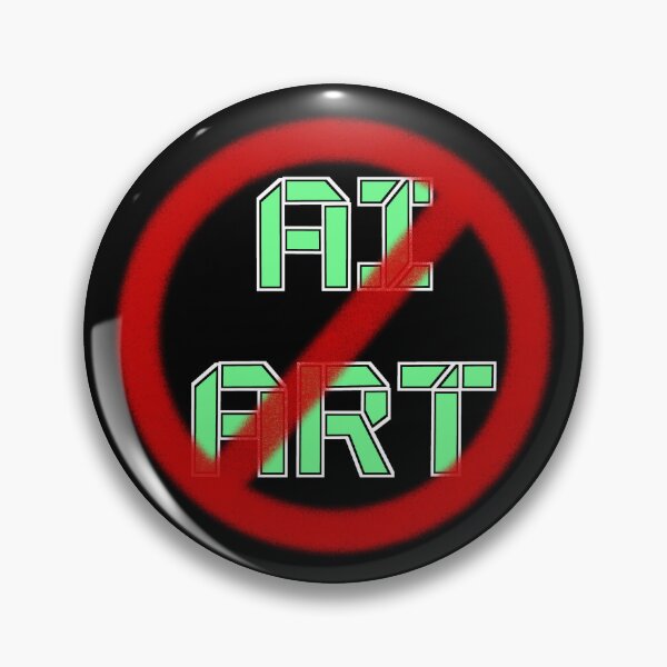 Item preview, No AI Art designed and sold by HDK Jr.