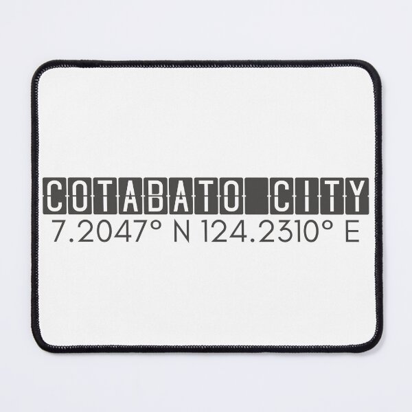 Item preview, Cotabato City Philippines Coordinates Minimalist Design designed and sold by holaitssher.