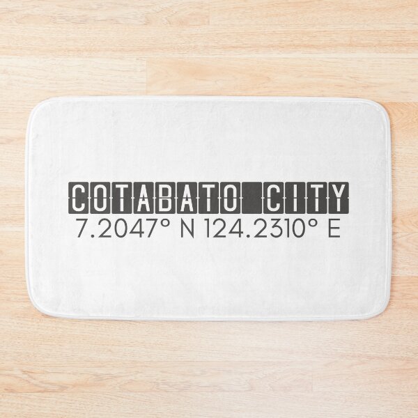 Item preview, Cotabato City Philippines Coordinates Minimalist Design designed and sold by holaitssher.