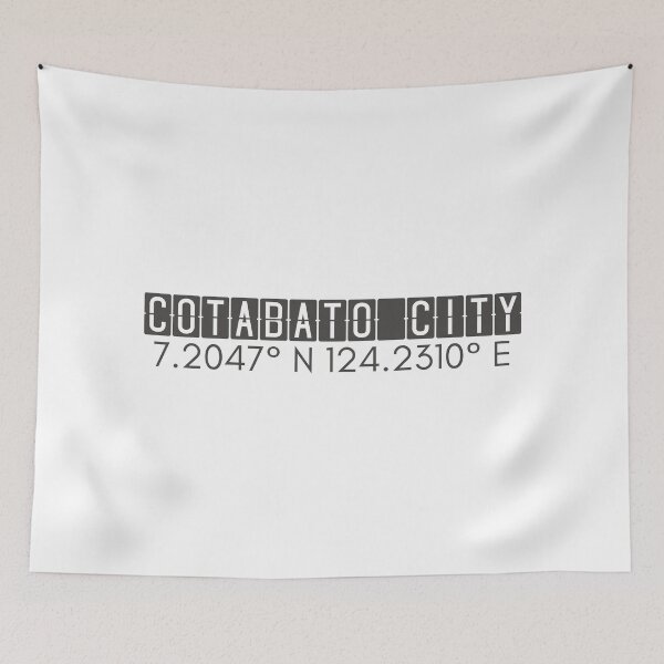 Item preview, Cotabato City Philippines Coordinates Minimalist Design designed and sold by holaitssher.