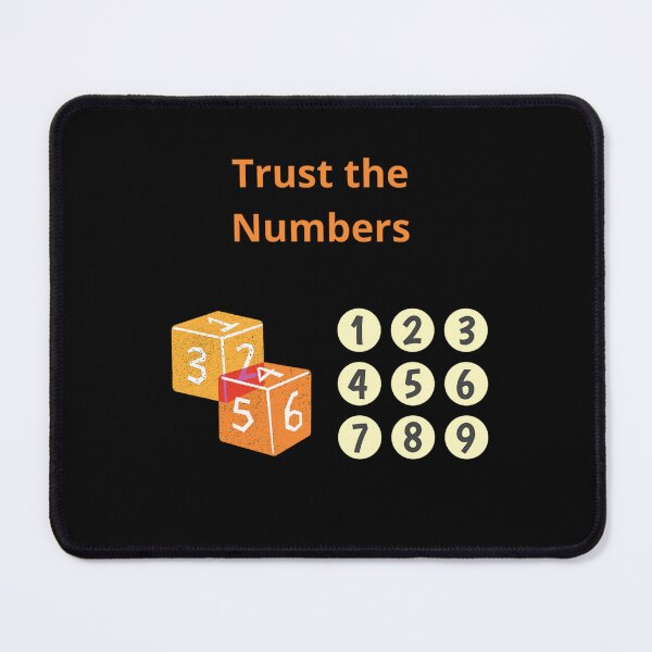 Item preview, Trust the Numbers designed and sold by Adrianzebrowski.