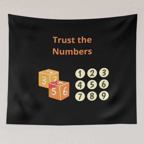 Item preview, Trust the Numbers designed and sold by Adrianzebrowski.