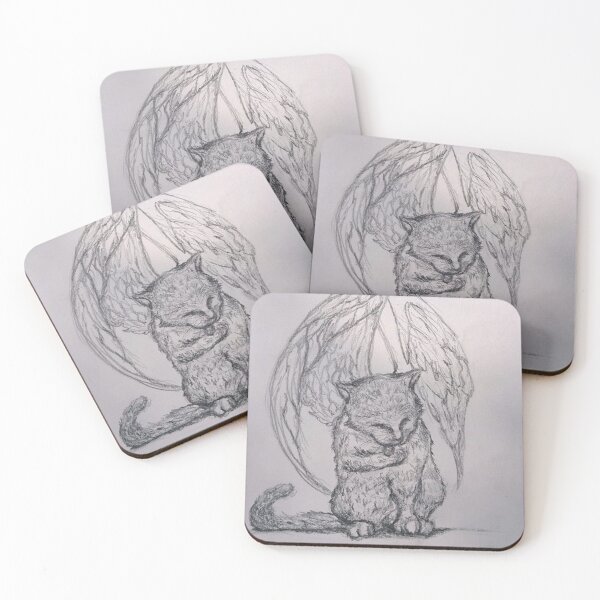 Item preview, Angel kitty designed and sold by Art of Stacy.