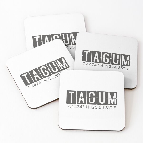 Item preview, Tagum Philippines Coordinates Minimalist Design designed and sold by holaitssher.