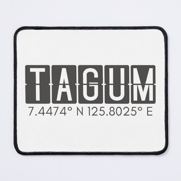 Item preview, Tagum Philippines Coordinates Minimalist Design designed and sold by holaitssher.