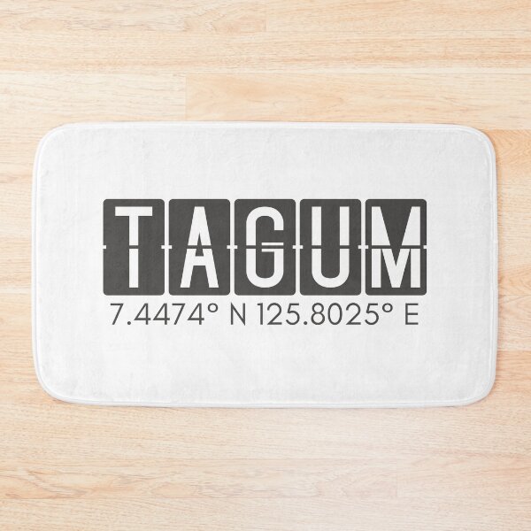 Item preview, Tagum Philippines Coordinates Minimalist Design designed and sold by holaitssher.