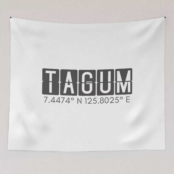Item preview, Tagum Philippines Coordinates Minimalist Design designed and sold by holaitssher.