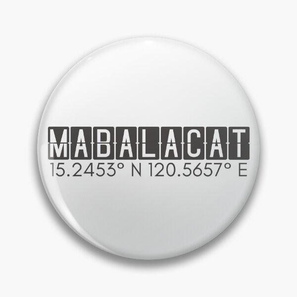 Item preview, Mabalacat Philippines Coordinates Minimalist Design designed and sold by holaitssher.