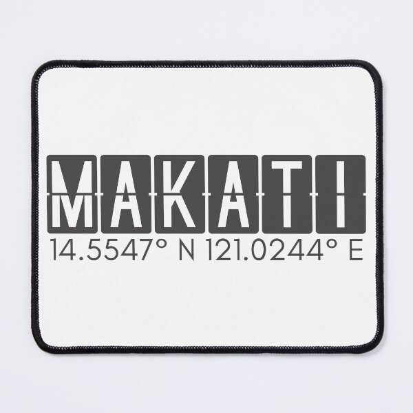 Item preview, Makati Philippines Coordinates Minimalist Design designed and sold by holaitssher.
