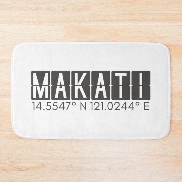 Item preview, Makati Philippines Coordinates Minimalist Design designed and sold by holaitssher.