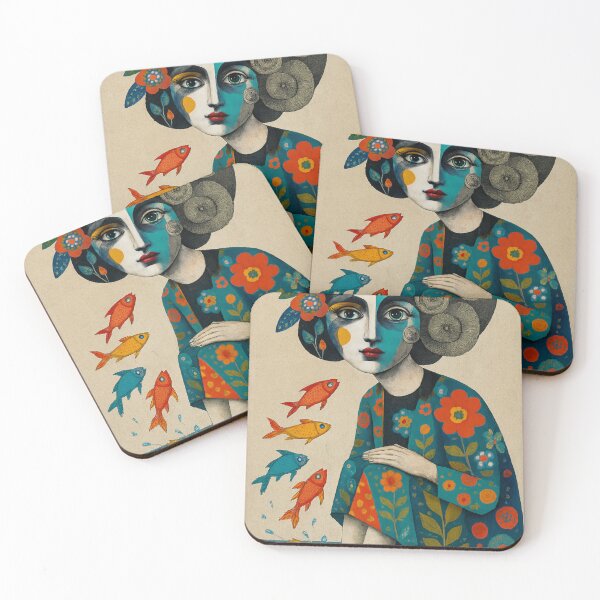 Item preview, Woman having a fish pedicure designed and sold by diulid.