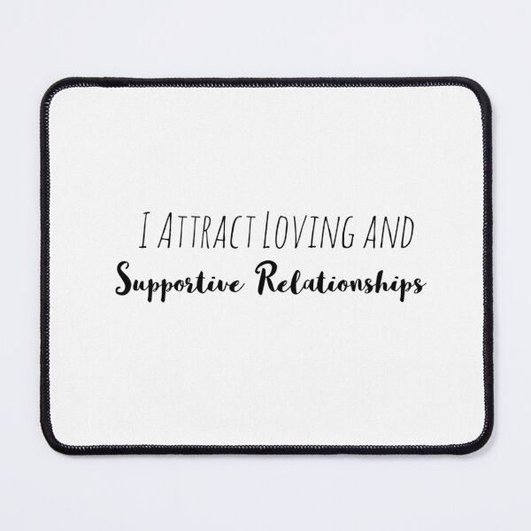 Item preview, I Attract Loving and Supportive Relationships – Love Affirmation designed and sold by Camila  Ardila.