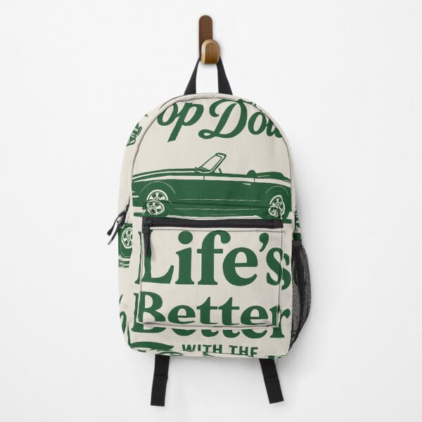 Item preview, Life’s Better with the Top Down – Classic Convertible Car Design designed and sold by Piralez.