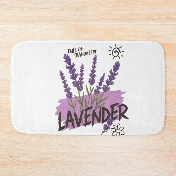 Item preview, Lavender Bliss – Tranquil Floral Graphic Tee designed and sold by Piralez.