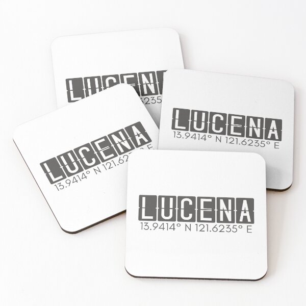 Item preview, Lucena Philippines Coordinates Minimalist Design designed and sold by holaitssher.