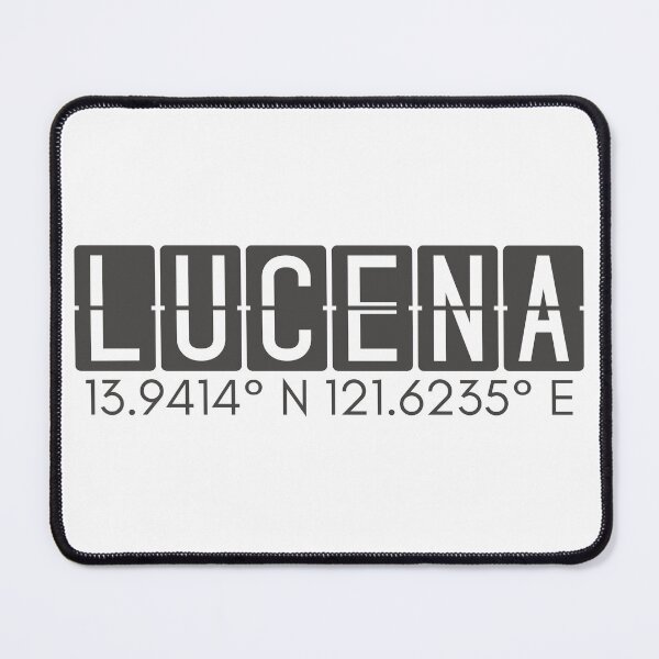 Item preview, Lucena Philippines Coordinates Minimalist Design designed and sold by holaitssher.
