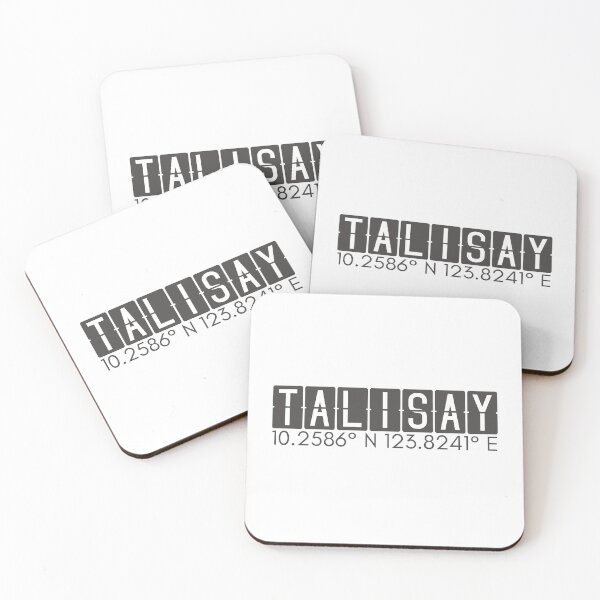 Item preview, Talisay Cebu Philippines Coordinates Minimalist Design designed and sold by holaitssher.