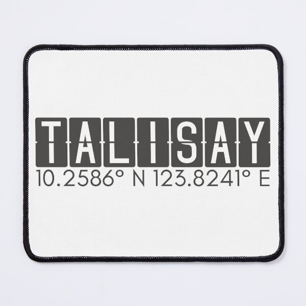 Item preview, Talisay Cebu Philippines Coordinates Minimalist Design designed and sold by holaitssher.