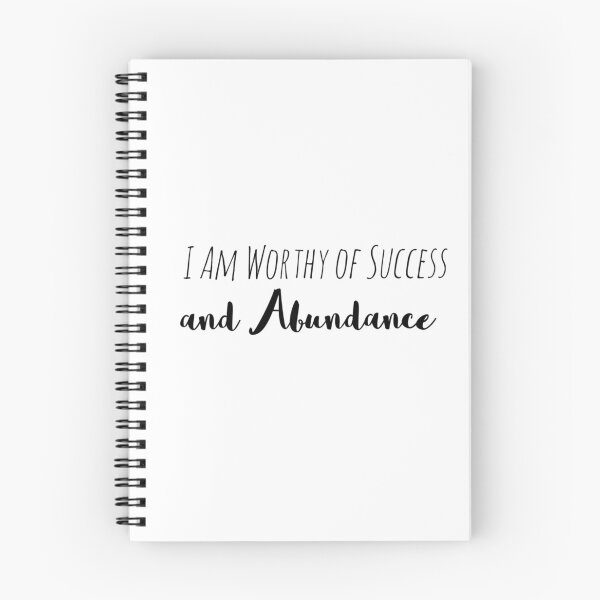Item preview, I Am Worthy of Success and Abundance – Worthiness Affirmation designed and sold by Camila  Ardila.