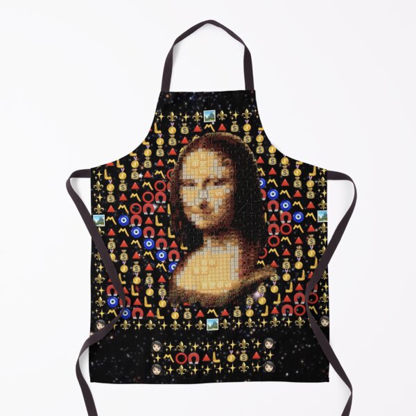 Item preview, Mona Lisa Emojified – World’s First Emoji Grid Tribute to Da Vinci’s Masterpiece | Exclusive Emoji Emblems Artwork designed and sold by Emoji Emblems.