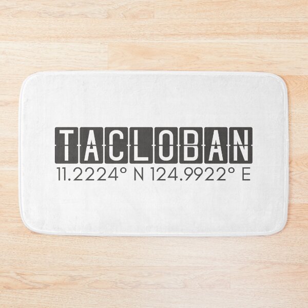 Item preview, Tacloban Philippines Coordinates Minimalist Design designed and sold by holaitssher.