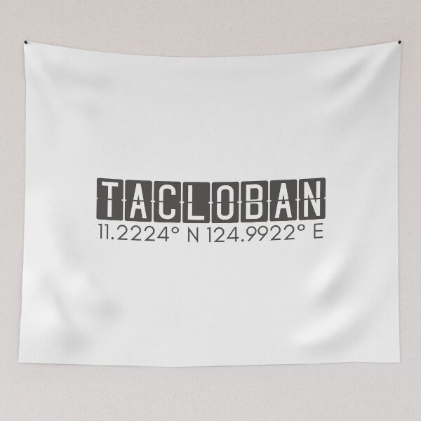 Item preview, Tacloban Philippines Coordinates Minimalist Design designed and sold by holaitssher.