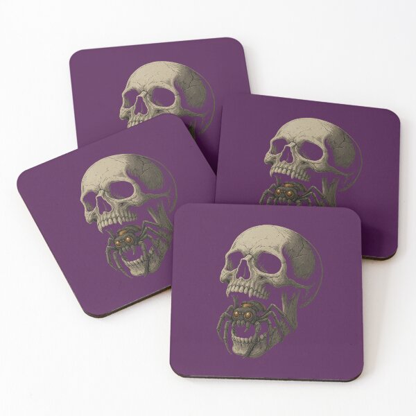 Item preview, „Dark Spider from Skull – Gothic Horror Illustration” designed and sold by MK-WOOD.