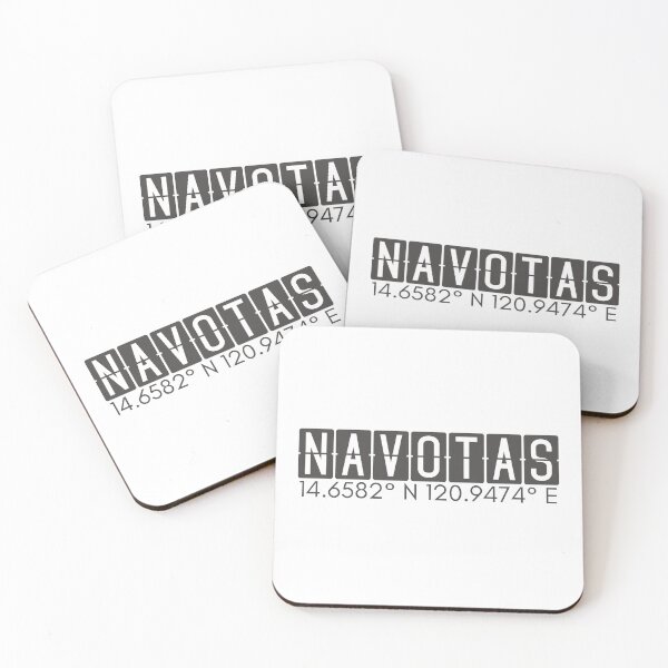 Item preview, Navotas Philippines Coordinates Minimalist Design designed and sold by holaitssher.