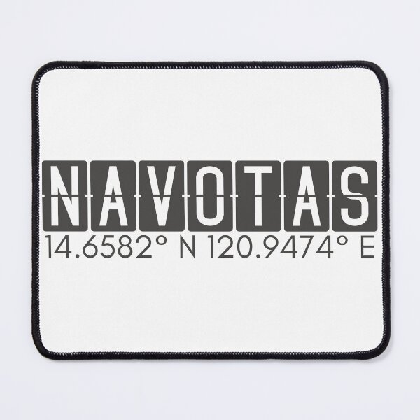 Item preview, Navotas Philippines Coordinates Minimalist Design designed and sold by holaitssher.