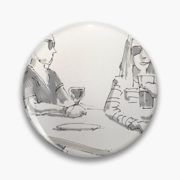 Item preview, Lunchtime drinks sitting in the sun drawing designed and sold by MikeJory.
