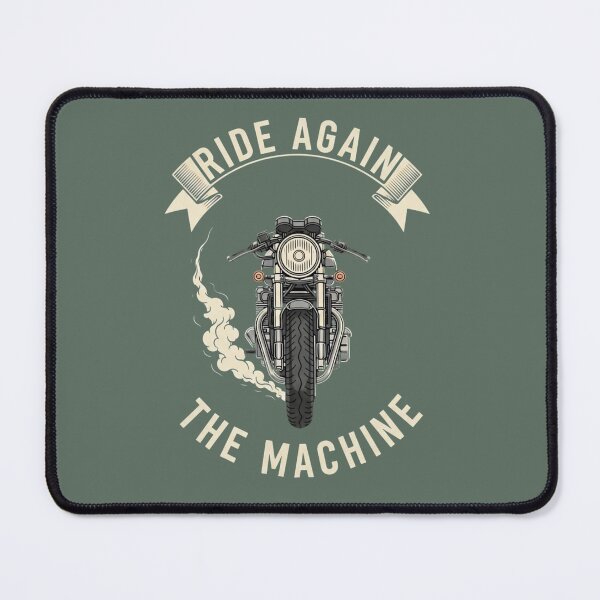 Item preview, Ride again the machine Design Moto Retro designed and sold by Fuel-Shirts.