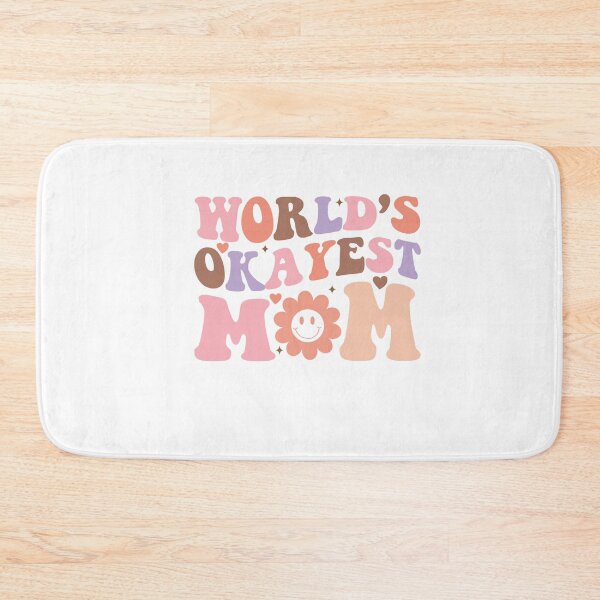 Item preview, world's okayest mom designed and sold by artcultreone.