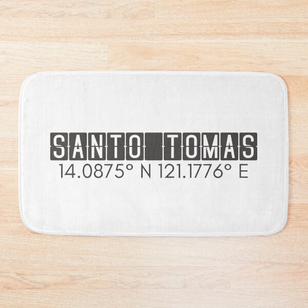 Item preview, Santo Tomas Batangas Philippines Coordinates Minimalist Design designed and sold by holaitssher.