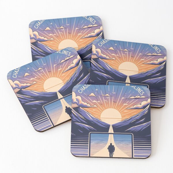 Item preview, Digital Nomad Work Sunset Mountain designed and sold by Lyvion design.