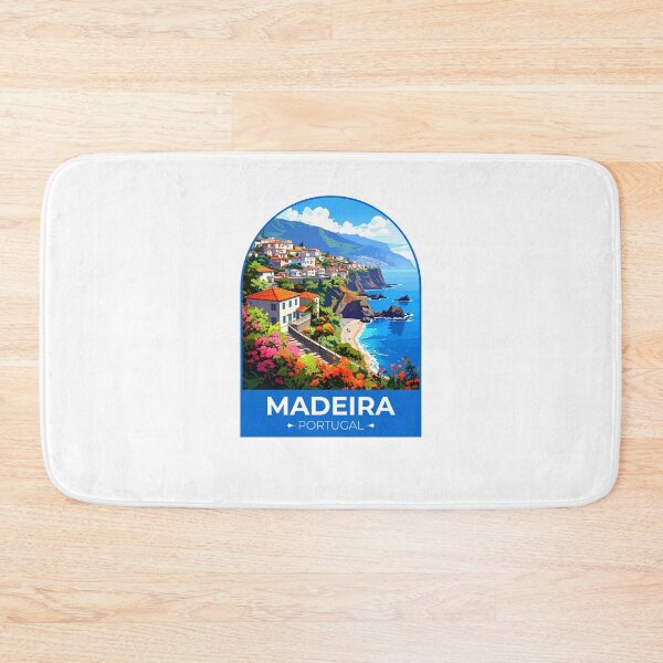 Item preview, Madeira Portugal Travel Sticker designed and sold by TulipaGraphics.