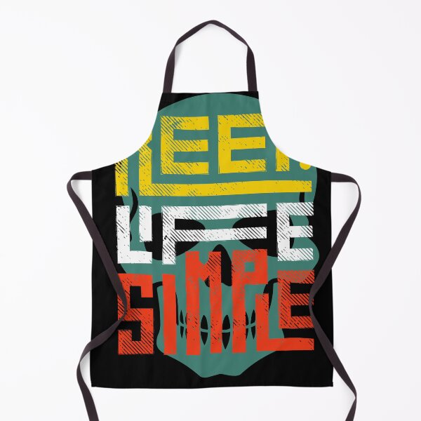 Item preview, Keep Life Simple – Motivational Skull Graphic designed and sold by MOTAS FASHION .