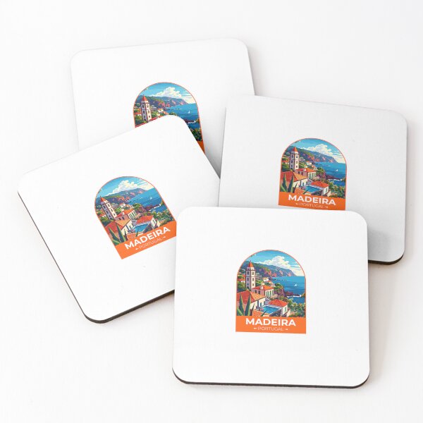 Item preview, Madeira Portugal Travel Sticker designed and sold by TulipaGraphics.