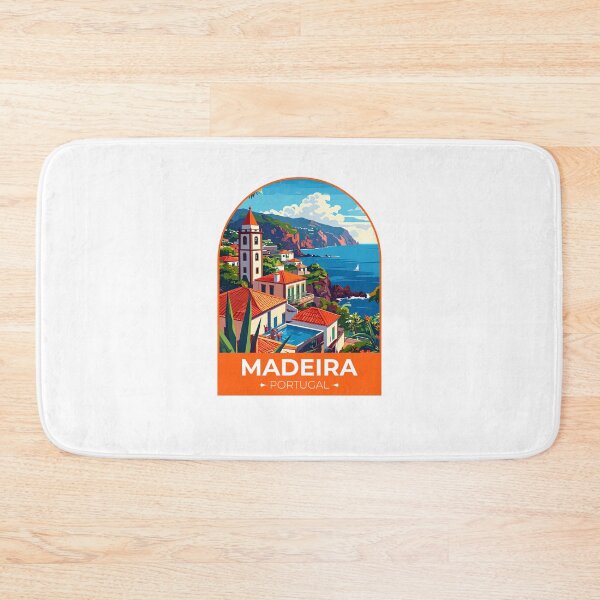 Item preview, Madeira Portugal Travel Sticker designed and sold by TulipaGraphics.