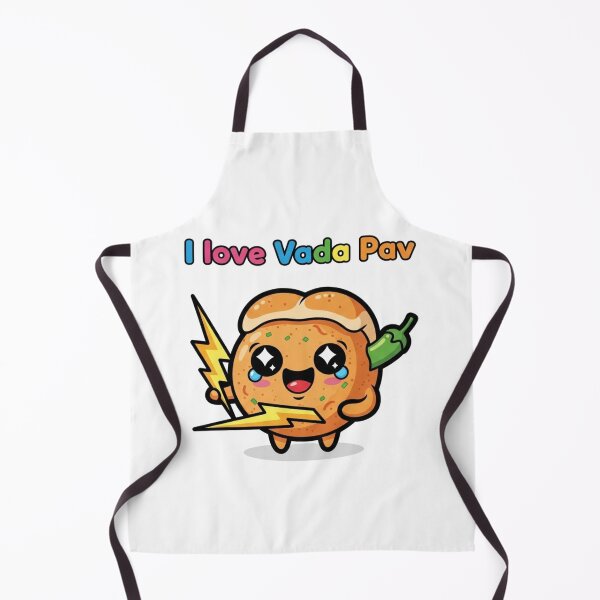 Item preview, Cute Vada Pav With Love designed and sold by NiluDigiStudio.