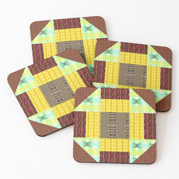 Item preview, Churn Dash - Patchwork Quilt Block designed and sold by Chinaberries.