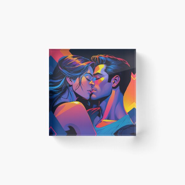 Item preview, A Lovers Embrace illustration designed and sold by Vintage Designs +.