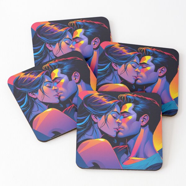 Item preview, A Lovers Embrace illustration designed and sold by Vintage Designs +.