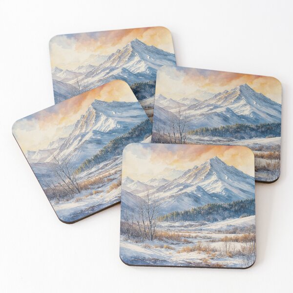 Item preview, Snowy Mountains designed and sold by Gabriela McDaniel.