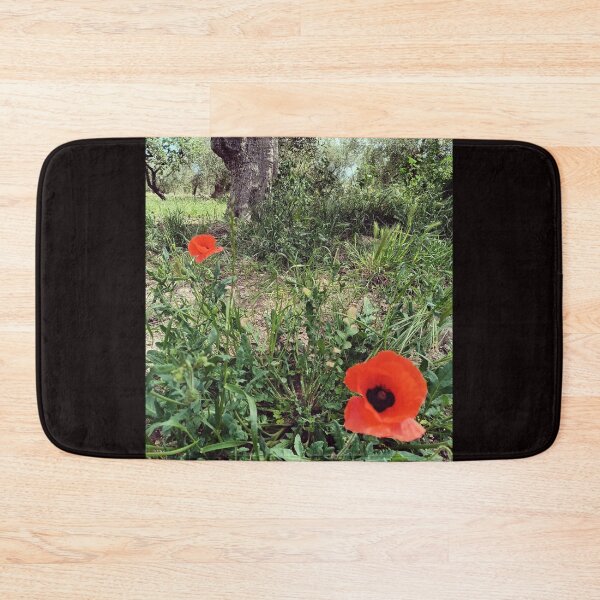 Item preview, Poppies in the Field | Olive Tree and Italian Countryside designed and sold by EpicVistas.