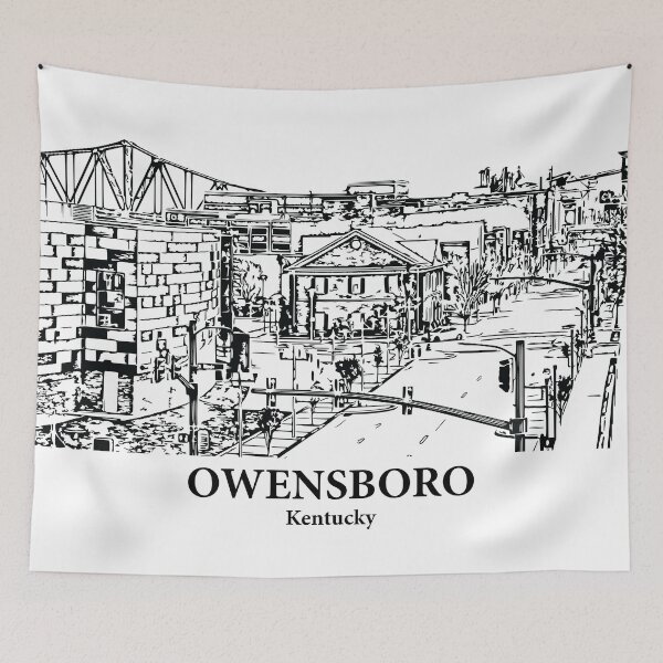 Item preview, Owensboro - Kentucky designed and sold by Lakeric Cityscapes.